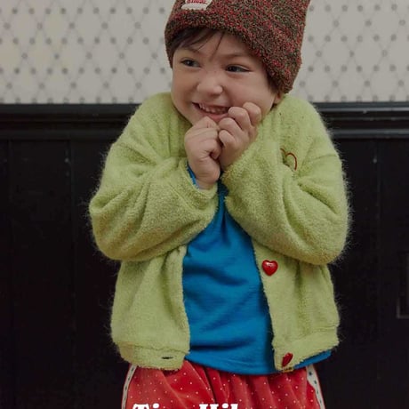 tinyhiker/12. tie heart cardigan XS-XL