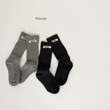 vbunny/42. seven socks set M(130-150)-XL(180-210)