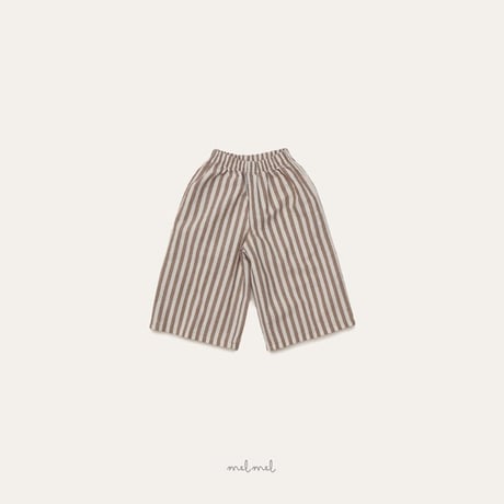 melmel/27. Striped wide pants XXS-XL