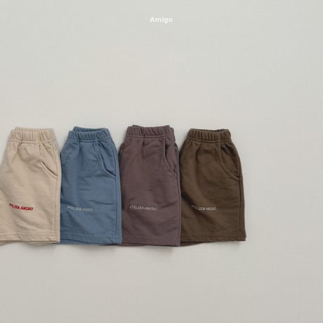 amigo/19. lettering pants XS-XL