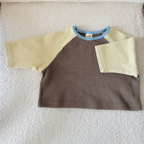 lovin/17. waffle raglan T-shirt 1-11