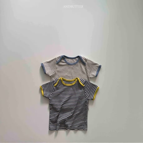 andbutter/16. Boat neck mix Tee JS-JM
