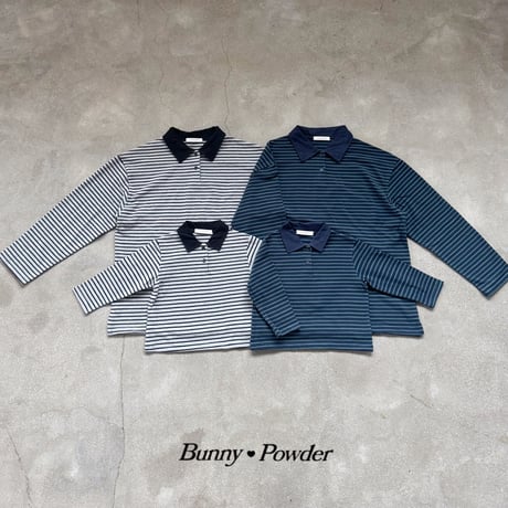 bunnypowder/10. mark collar T-shirt S-XL
