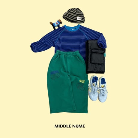 middlename/55. raglan dangara T-shirt S-XL