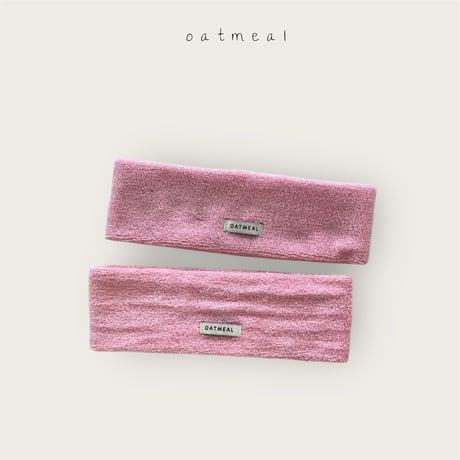 oatmeal/1. terry hairband FREE