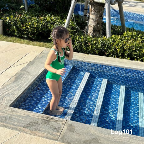 log101/10. log moment swimsuit JS-JM