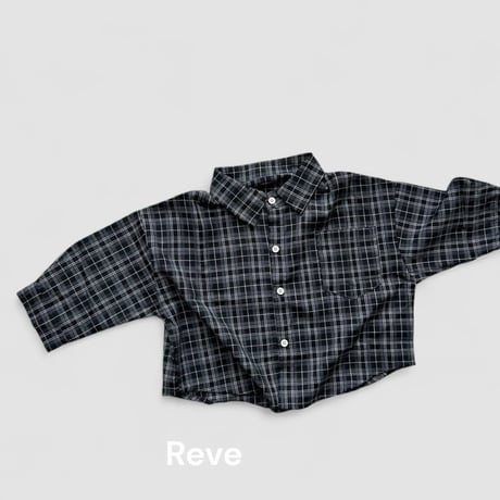 reve/14. overfit silket shirt S-JM
