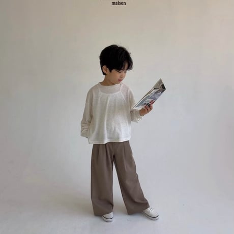saintdoll/28. linen man-to-man JS-JL