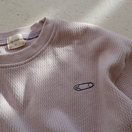snstella/15. opin waffle man-to-man XS-XL