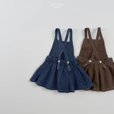 lindo/59. twil overalls one-piece XS-XL