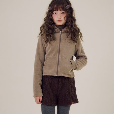 forkchips/58. bear hood zipup JS-JXL
