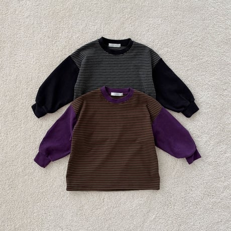 fromi/46. Mori Stripe Tee JS-JM