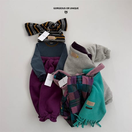 gou/71. block T-shirt XS(2-3Y)-XL(6-7Y)