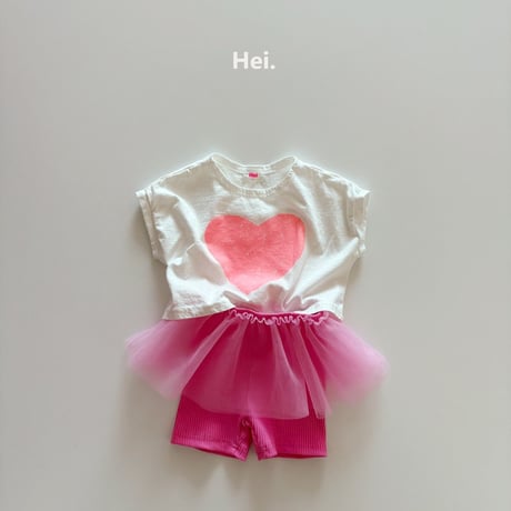 hei/14. heart T-shirt XS-XL