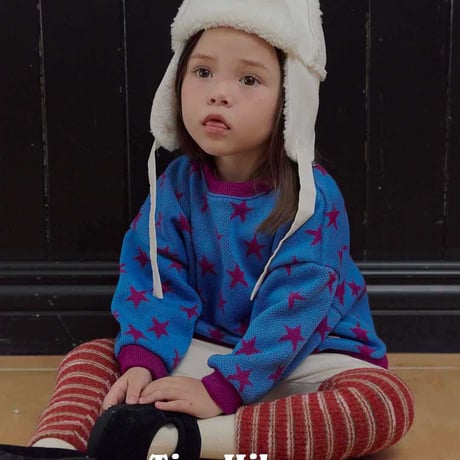tinyhiker/11. star gram knit man-to-man XS-XL