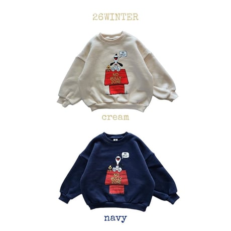bymimi/6. house man-to-man XS-2XL
