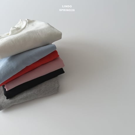 lindo/40. 26 cotton basic T-shirt XS-XL