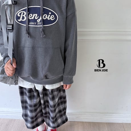 bienjoie/5. robe check pants S-XL