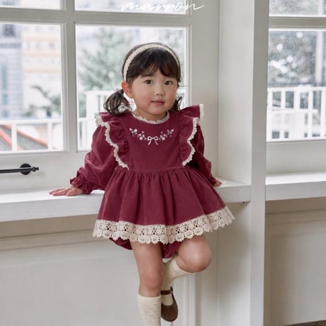 marron/3. bukke suit 6M-18M