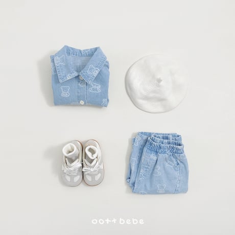 oottbebe/67. bear pants XS(1-2Y)-XL(6-7Y)