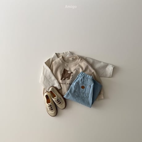 amigo/57. soft man-to-man XS-XL