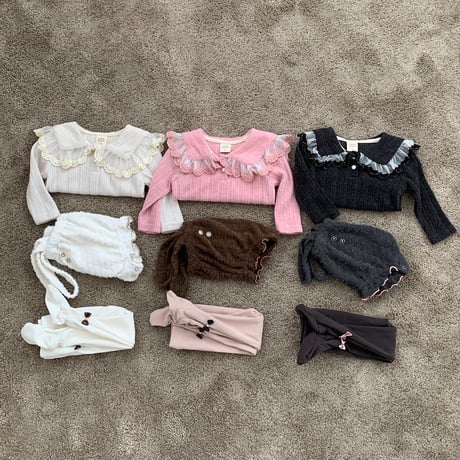 bebeholic/9. rope overalls bloomer S(3-6M)-XL(18-24M)