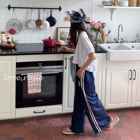 loverosie/161. mesh tape 2way pants 3XL