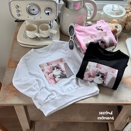 secondmoment/36. cats man-to-man XS-XL