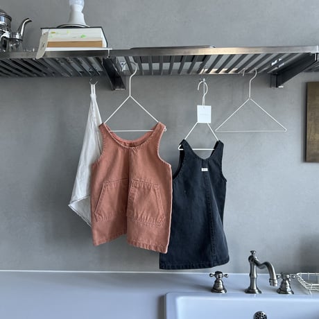 oatmeal/6. kids vintage washing one-piece XS-XL