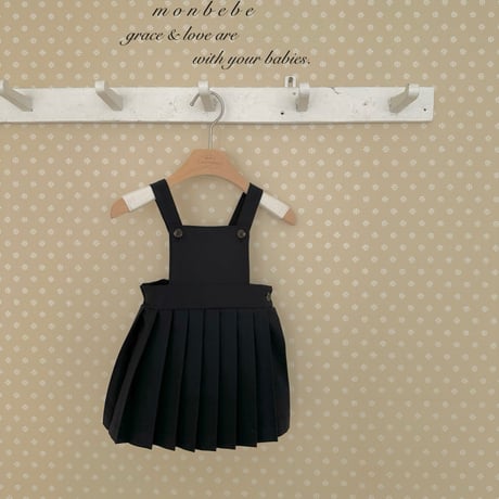 monbebe/28. emma pleated overalls & suit skirt S(1-2Y)-XL(7-8Y)