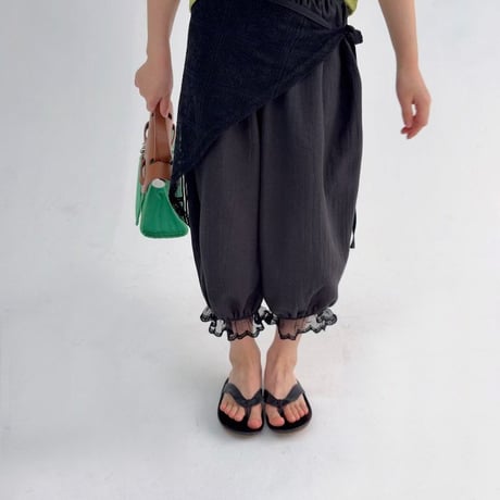 saintdoll/78. rora fril pants S-XL