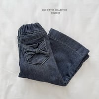 melikey/53. velvet ribbon P denim XS-XL
