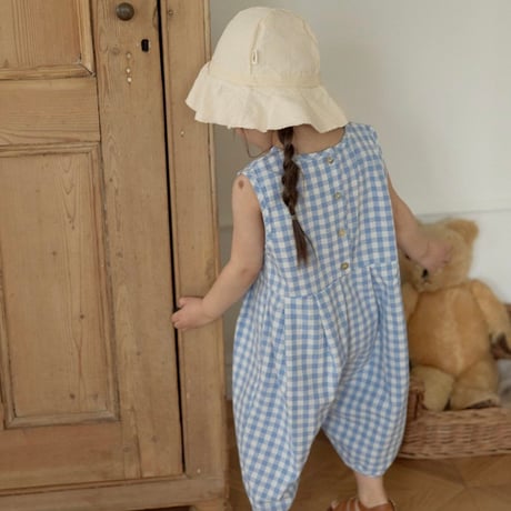 lindo/25. check jump suit XS-XL