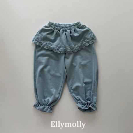 ellymolly/47. cottage lace jogger pants 5-11
