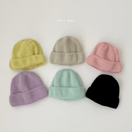 oottbebe/17. baby beanie FREE(1-3Y)