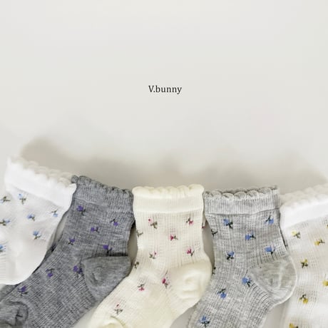vbunny/12. opple socks set S(130-150)-L(180-210)