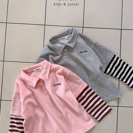 owen/16. dreaming rayerd collar T-shirt JS-JXL
