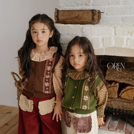 oren/36. fullurre knit vest S-XL