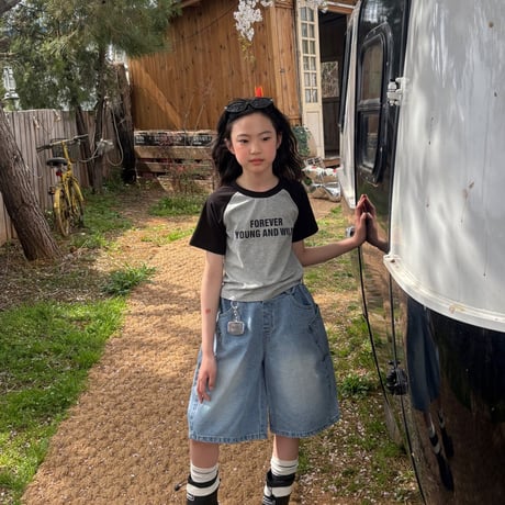 matilda/91. forever two color raglan T-shirt 5-13