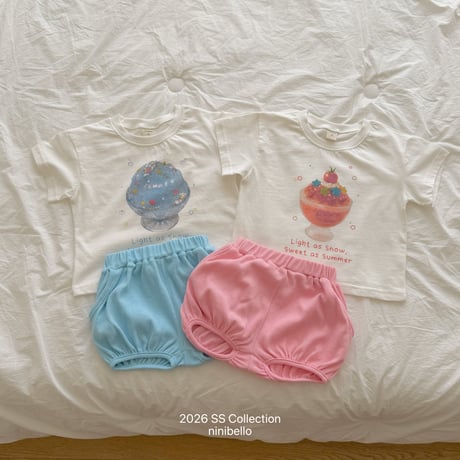 ninibello/143. summer bingsu T-shirt 2XL
