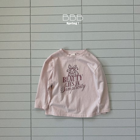bellabambina/90. bebe bunny box T-shirt 12M-S