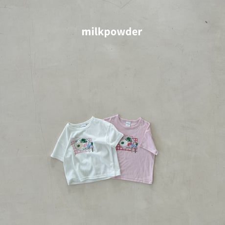milkpowder/33. lunch T-shirt 5-11