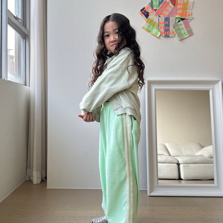 bonbonbutik/32. terry line pants JS-JM