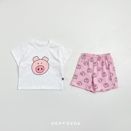 oottbebe/45. happy friends ( kids ) pants XS(1-2Y)-XL(6-7Y)