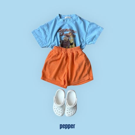 pepper/8. terry half p  XS-XL