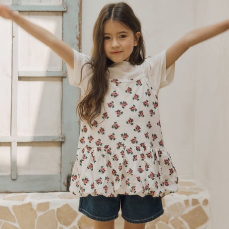 bymimi/76. bullon mini one-piece JS-JM