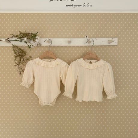 monbebe/10. harmony fril suit S(3-6M)-L(12-24M)
