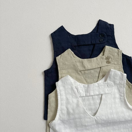 minirobe/19. Oha Sleeveless Blouse  S-XL