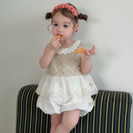 aiai/55. daily pongpong updown set bloomer S(6M-2Y)-XL(4-5Y)