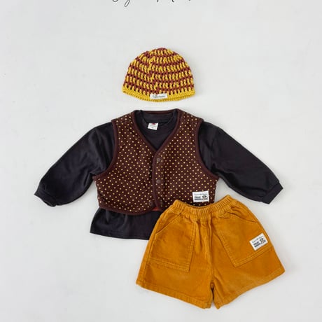 yogurtmansion/2. goldange pants JS-JM